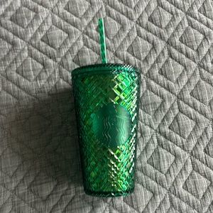 Emerald Starbucks tumbler